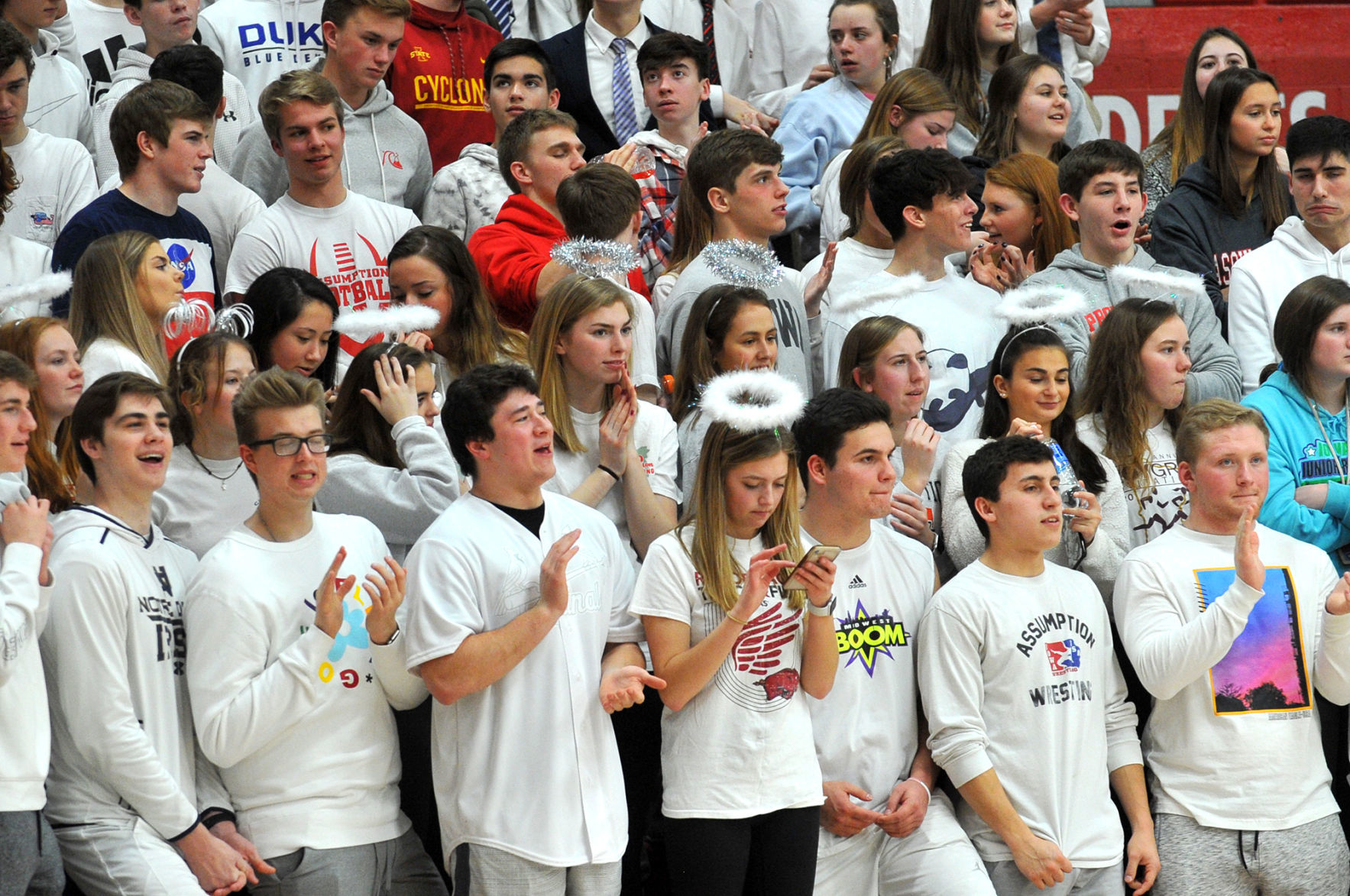 Davenport Central at Assumption boys basketball